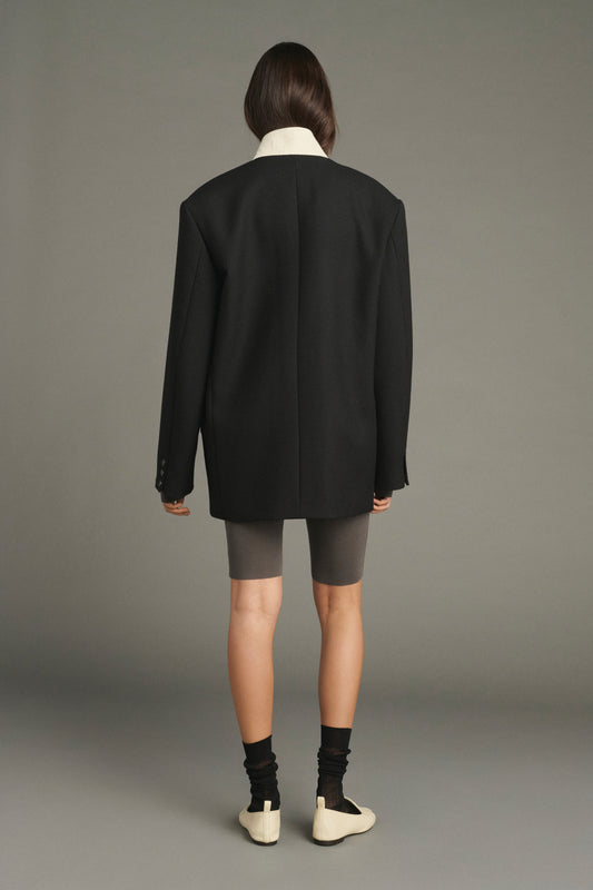 Lars coat - Black - Wool - Women