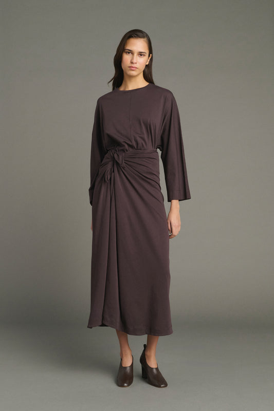 Luca T-shirt - Chocolate - Cotton - Women