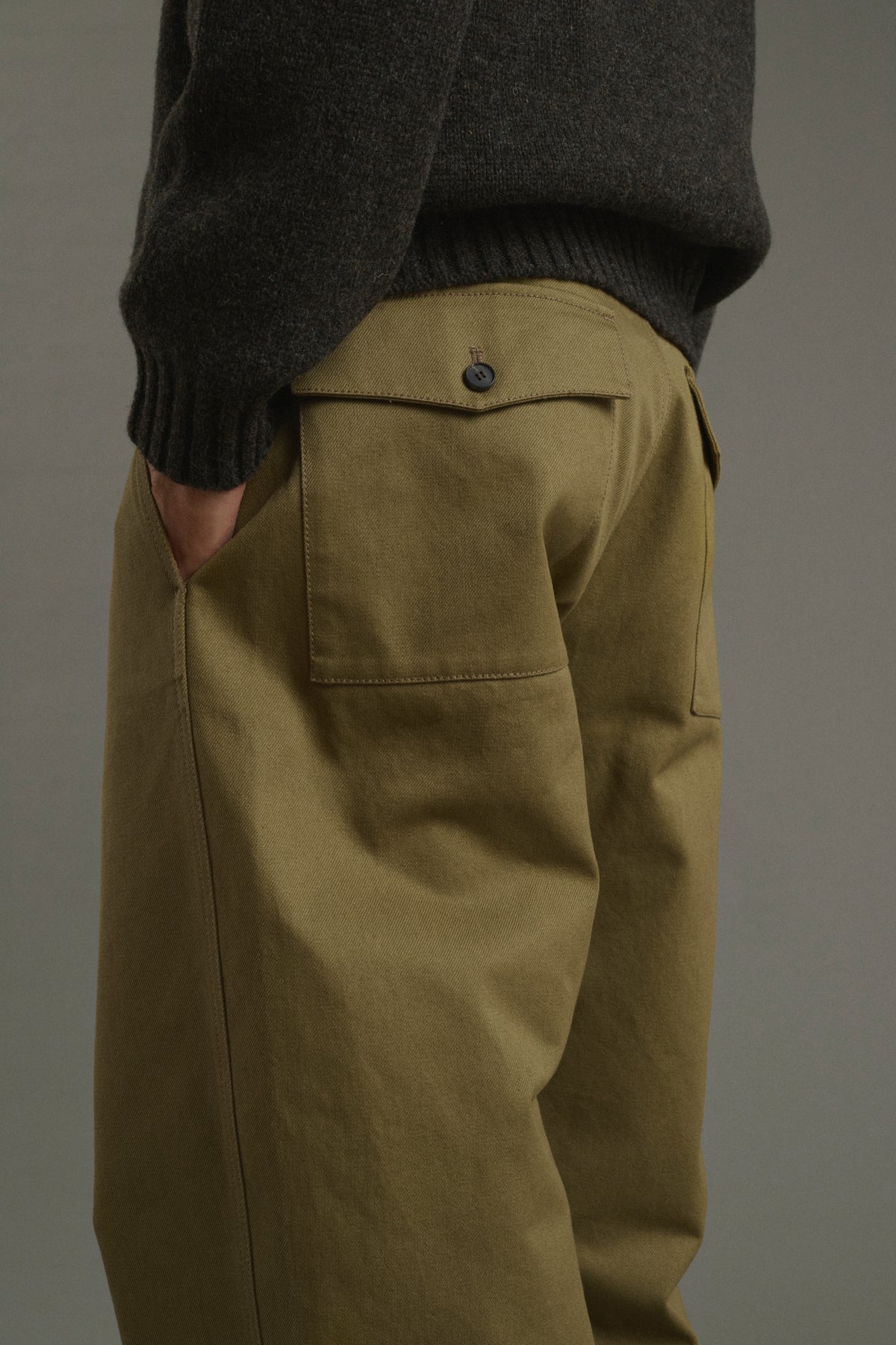 Chet trousers - Beige - Cotton - Men vue 5