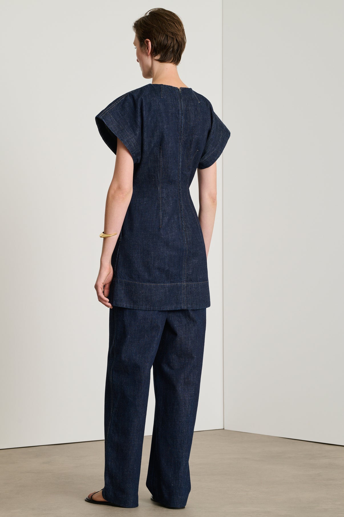 BLUE BAMBINO DRESS vue 5