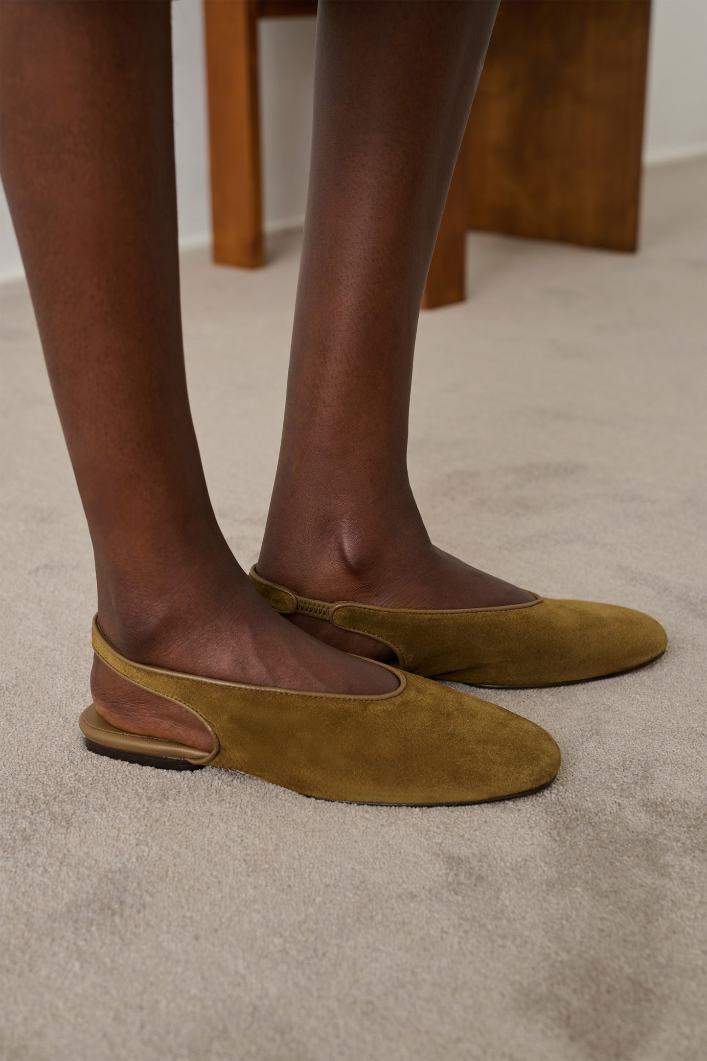 Slingbacks Emmett - Caramel - Leather - Women