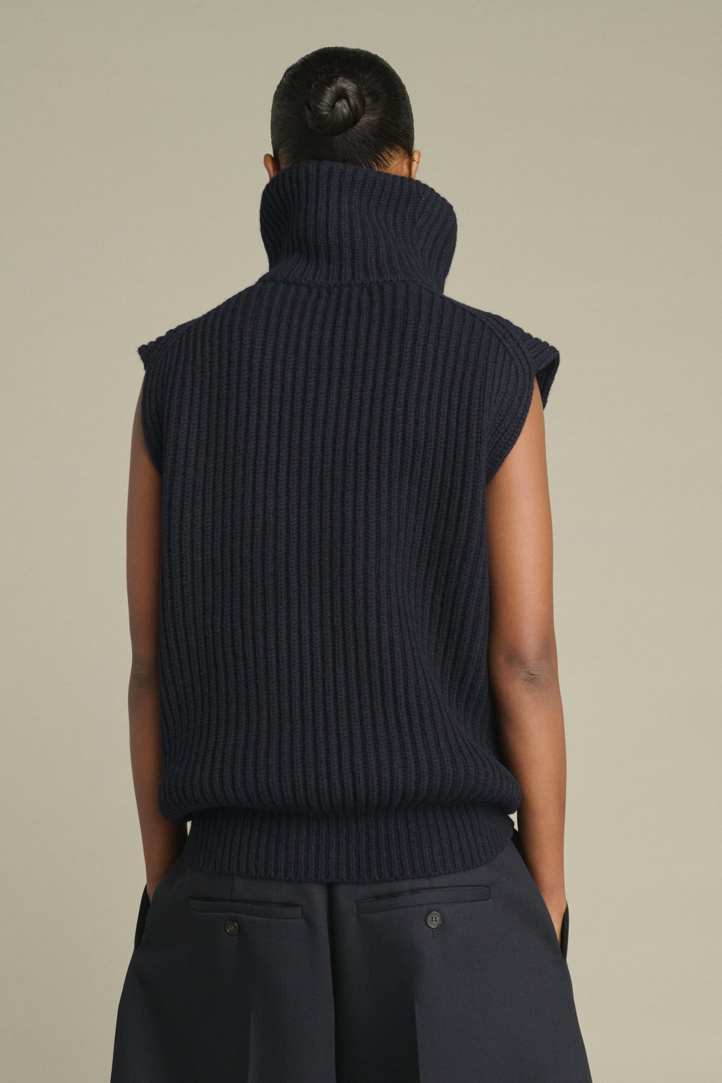 Kristen Jacket - Navy - Merino Wool - Women