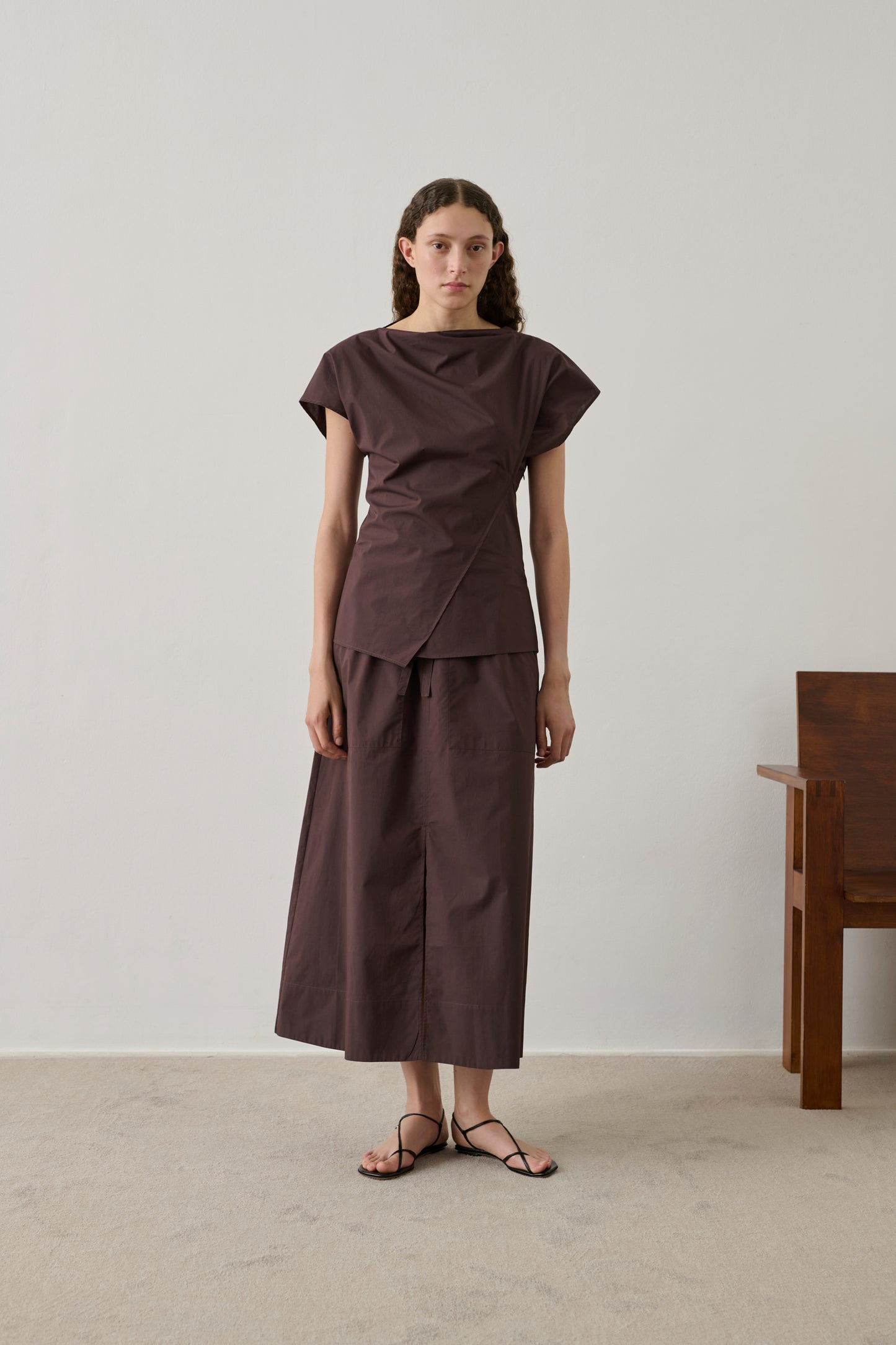 Agadir skirt - Fig - Cotton - Women
