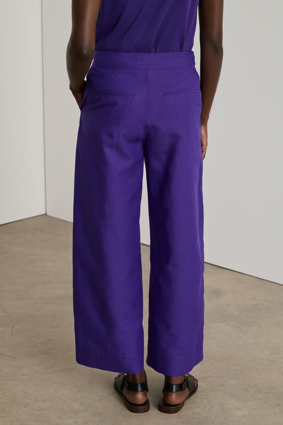 Pantalon Dario - Violet - Femme vue 4