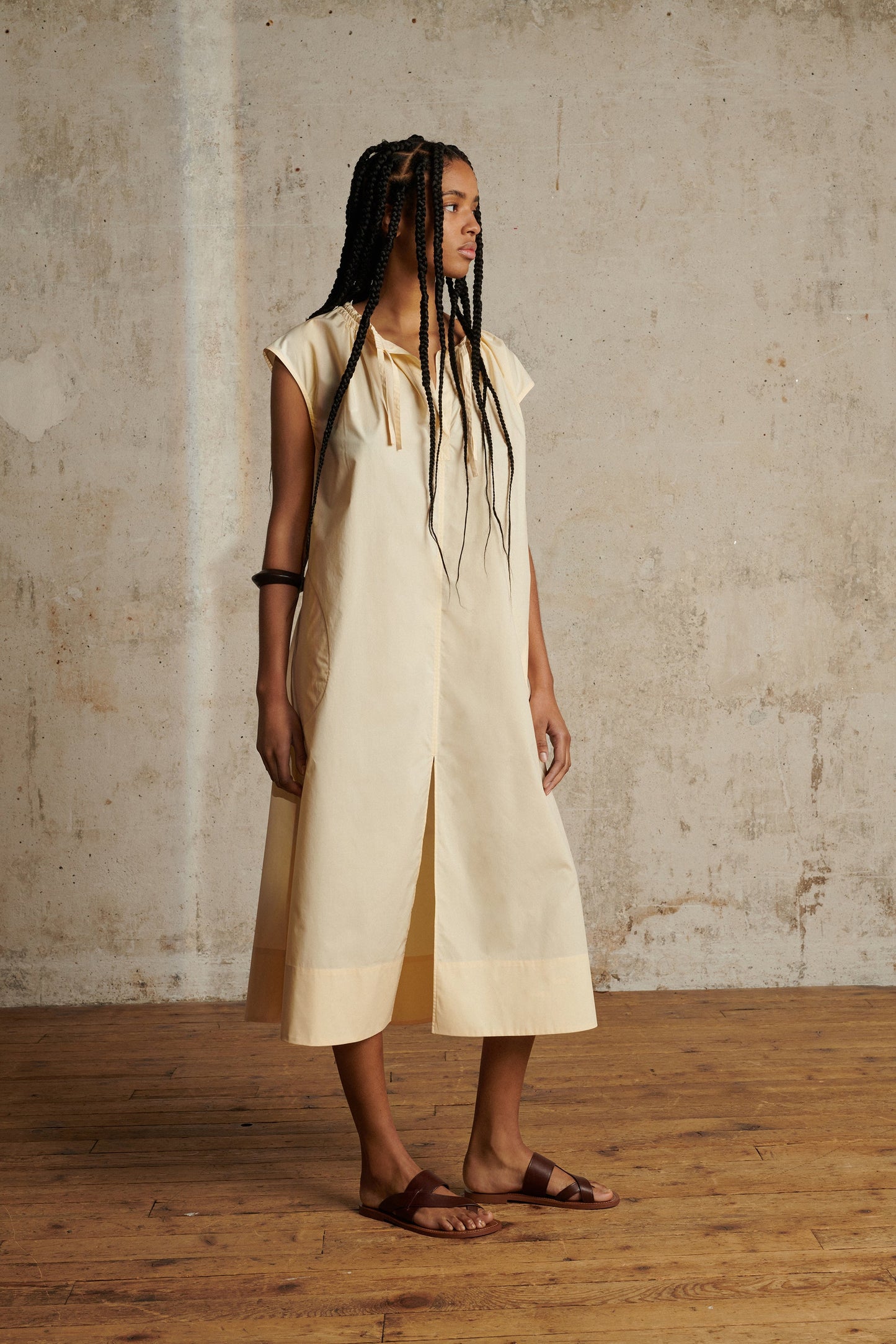 TAMARIS OFF-WHITE DRESS