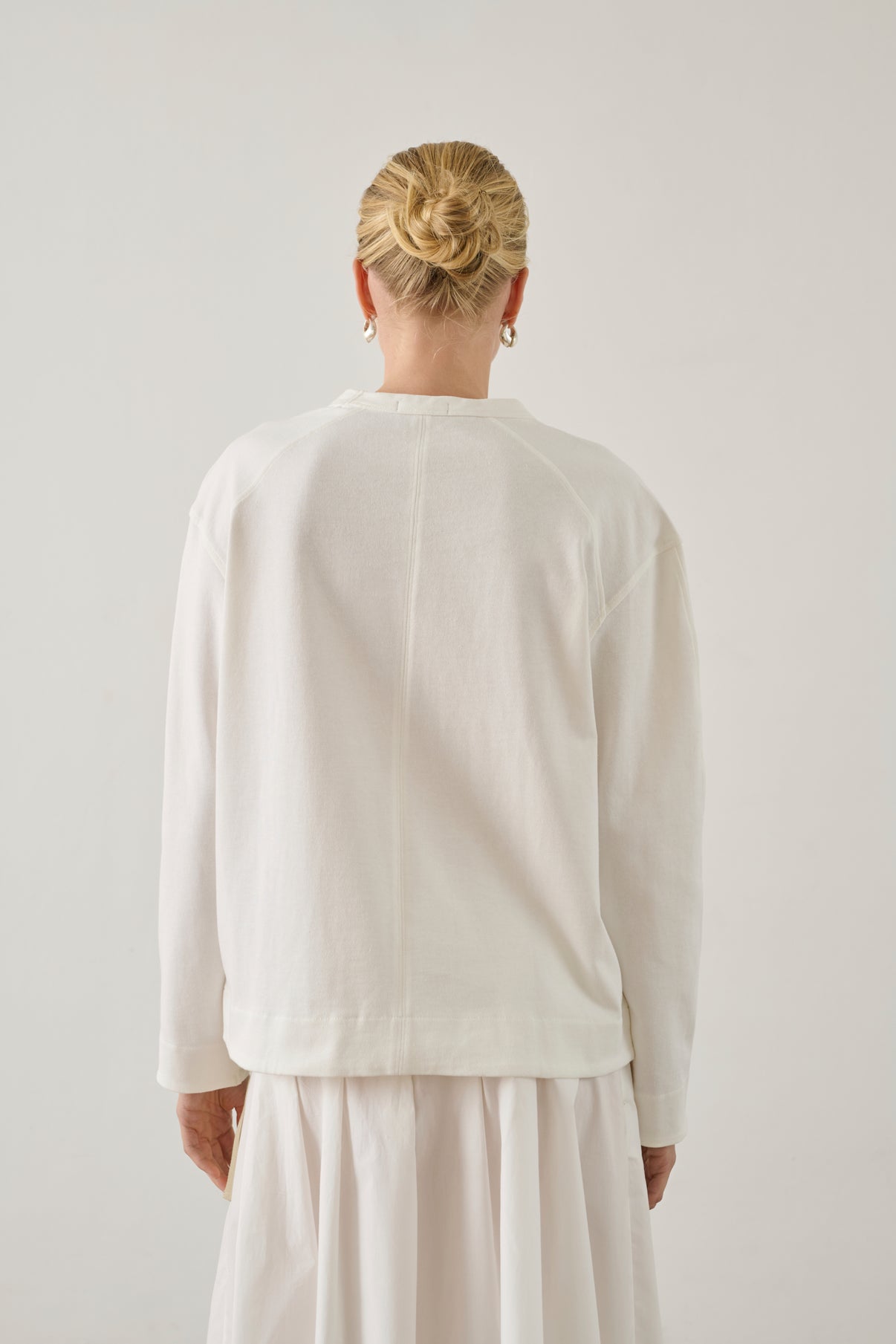 Tee-Shirt Bocca - Blanc Cassé - Coton - Femme vue 4