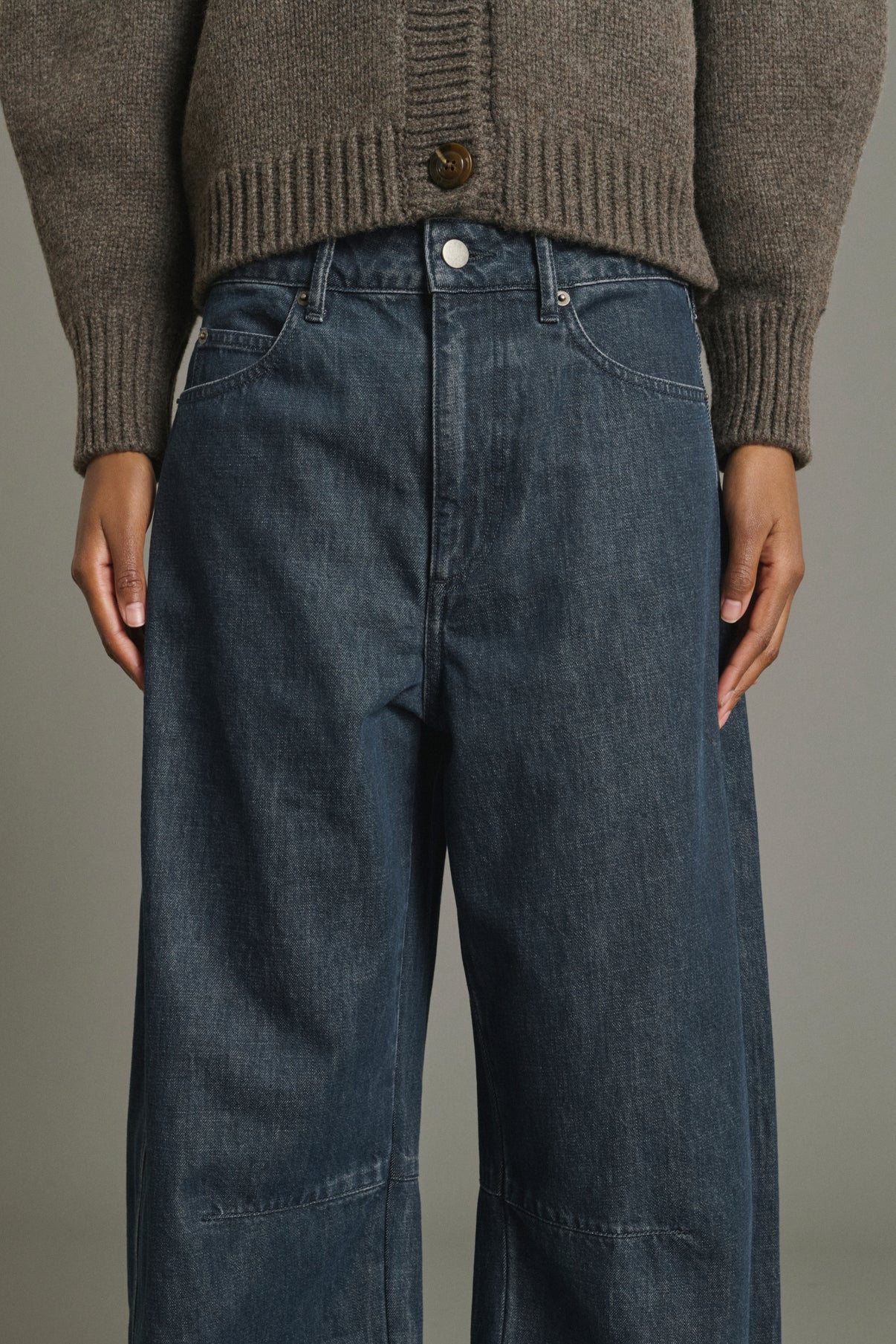 Jeans Eliott - Blue Grey - Cotton - Femme vue 5