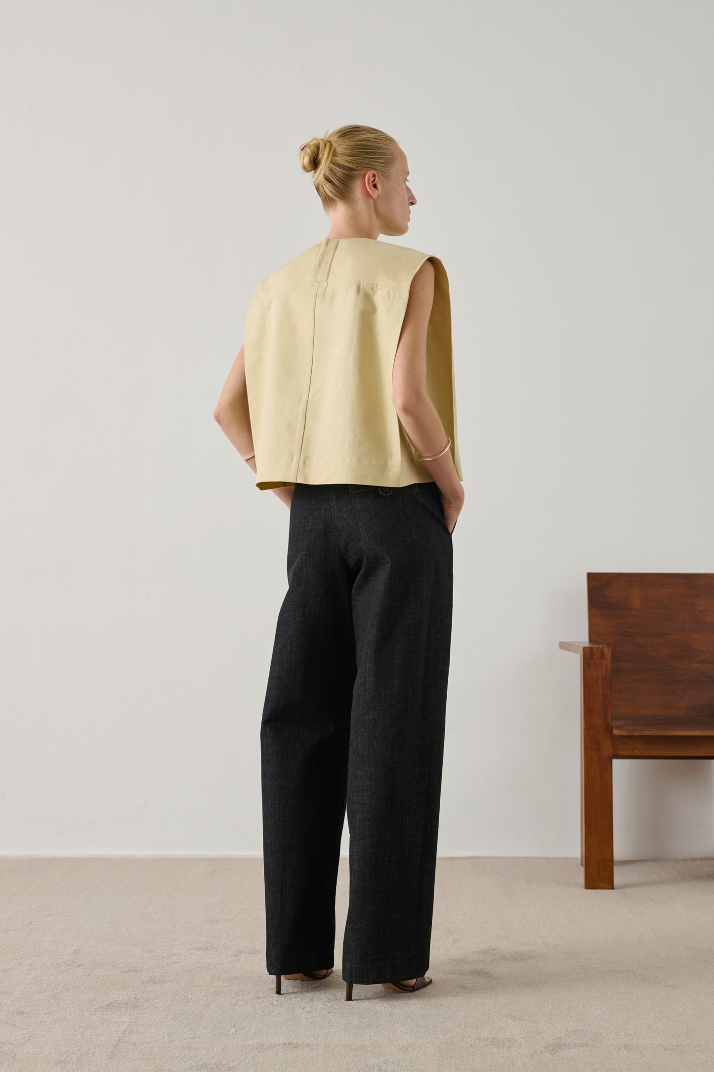 Blair jeans - Raw Black denim - Cotton - Women