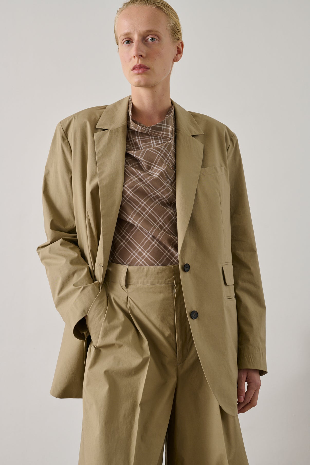 Hesperides jacket - Sand - Cotton - Women vue 2