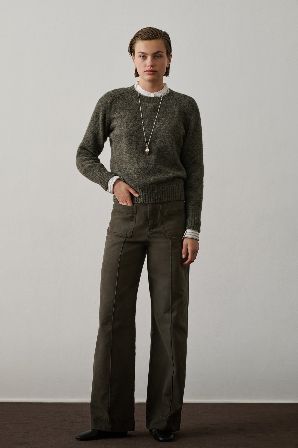 Jean Harold - Kaki - Coton - Femme vue 1