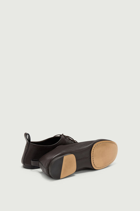 Derbies Orso - Warm Brown - Leather - Women