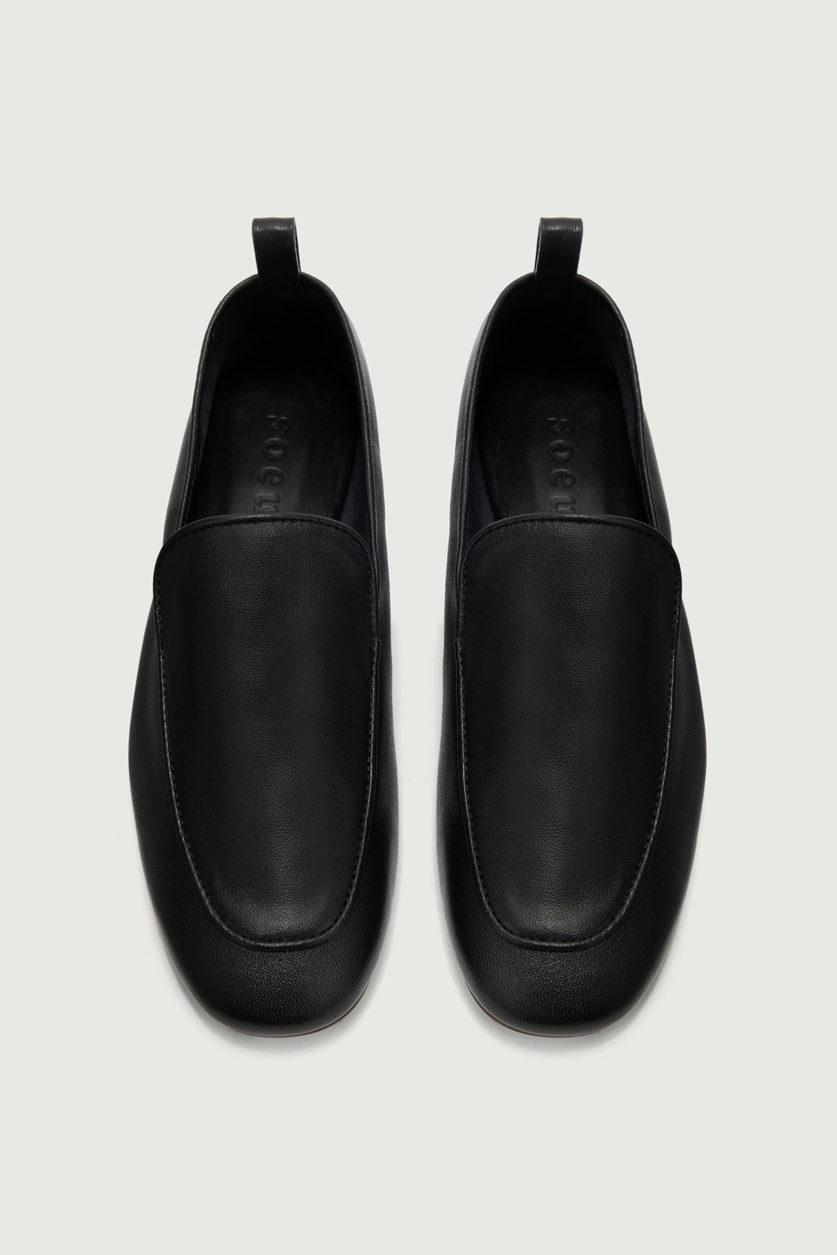 Nine loafers - Black - Leather - Women vue 5