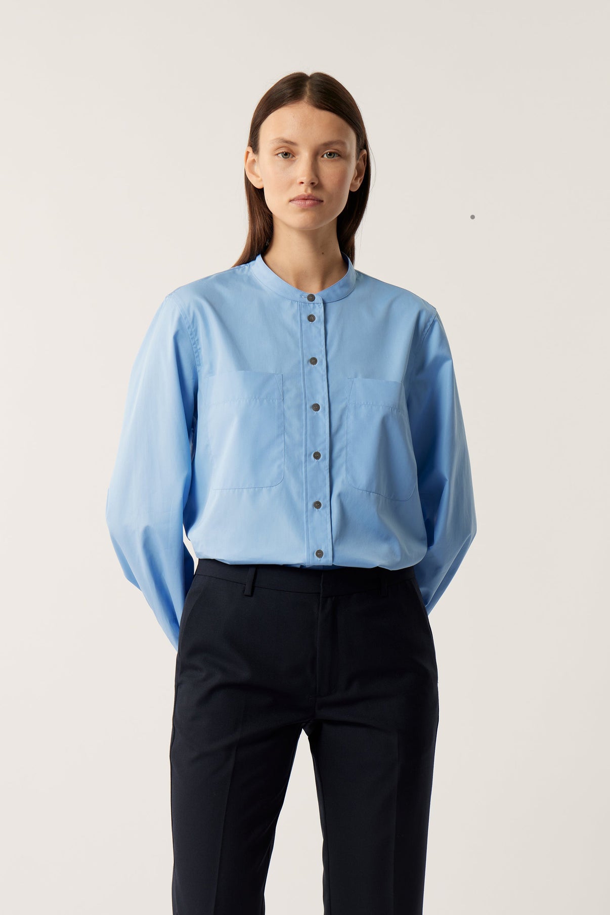 LAURETTE BLUE SHIRT vue 1