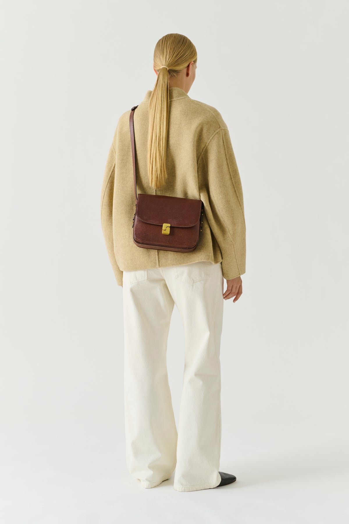 Bellissima Maxi bag - Cognac Leather - Soeur