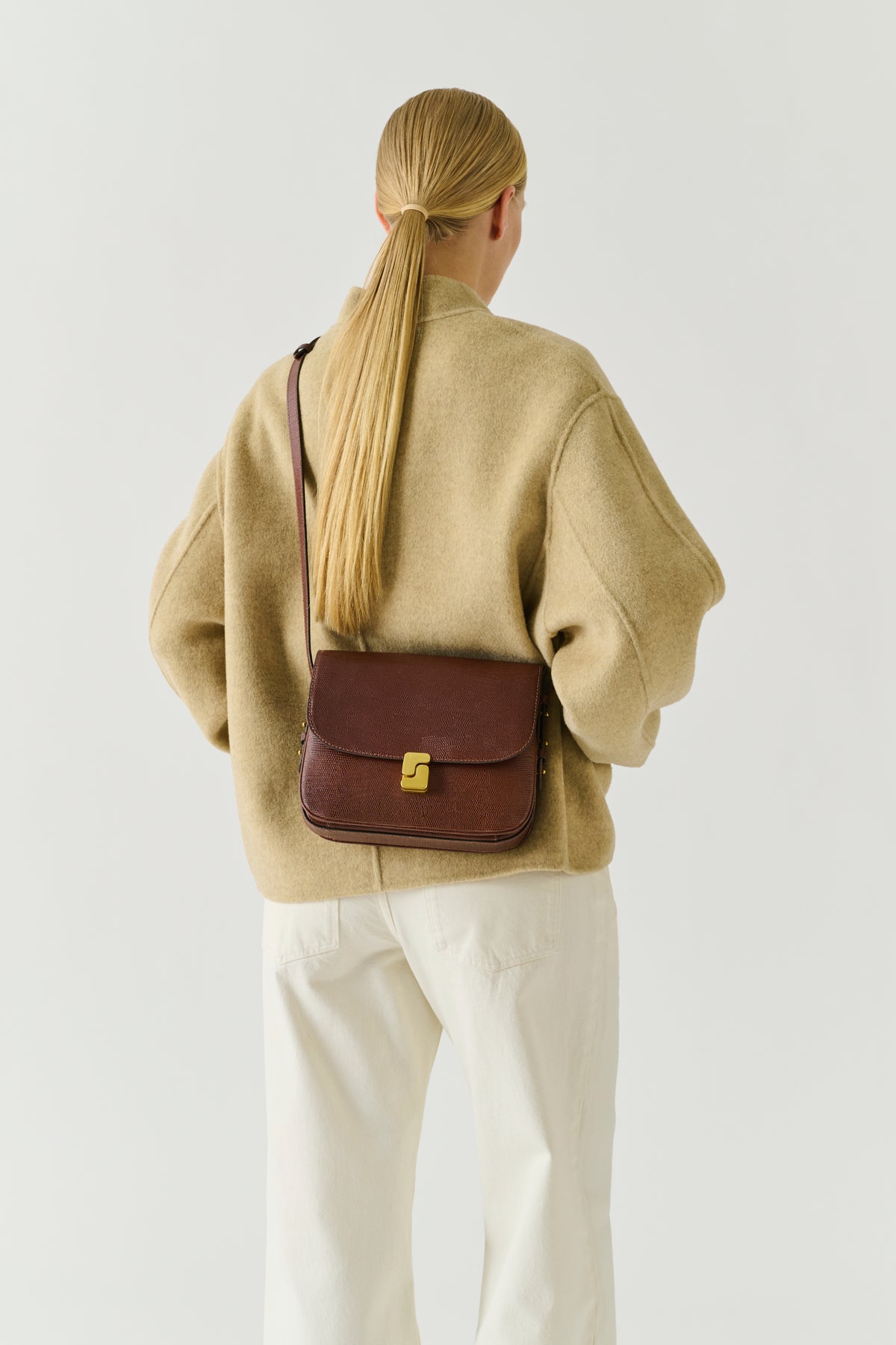 Bellissima Maxi bag - Cognac Leather - Soeur