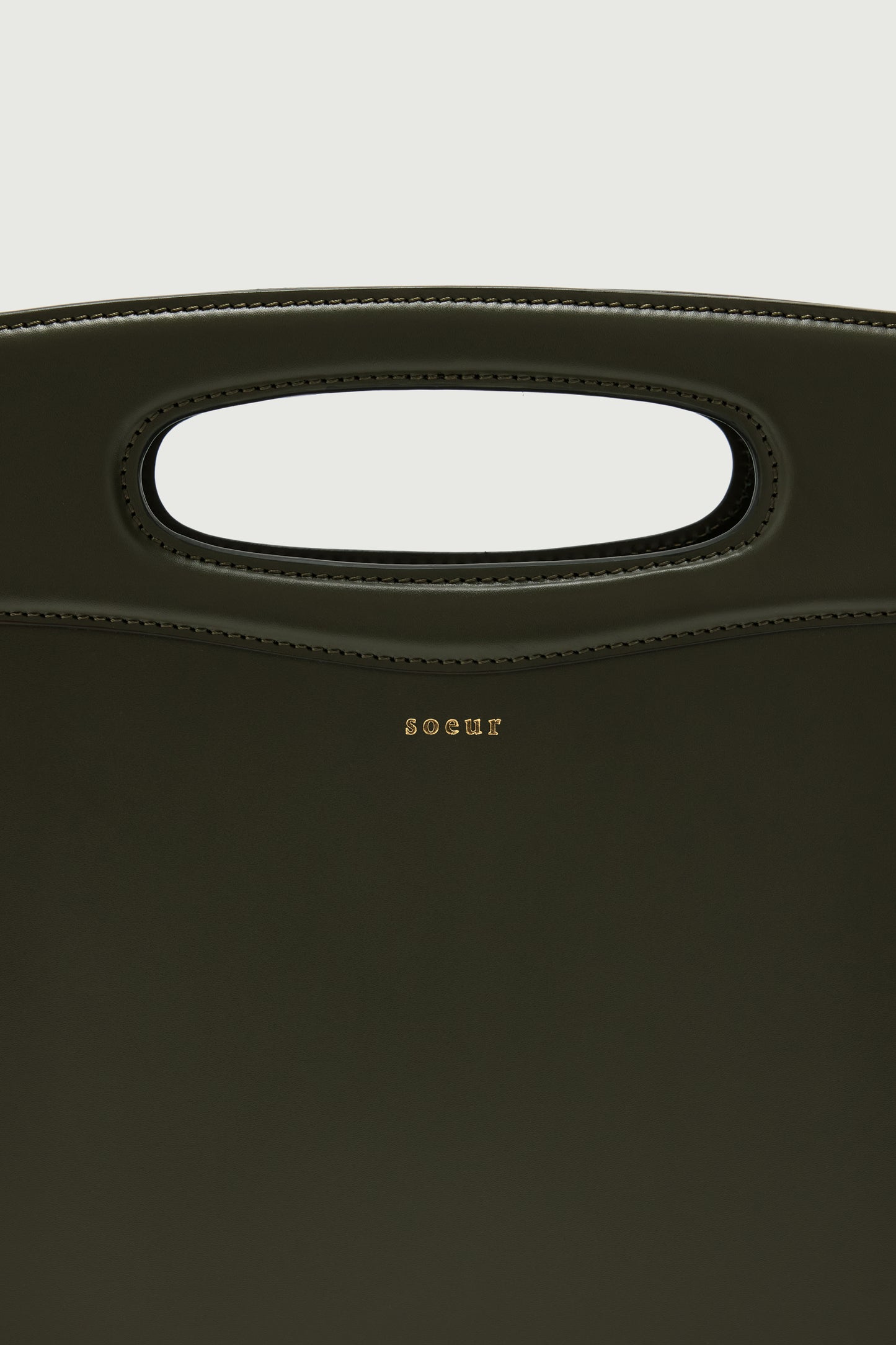 Cheri bag - Military Green - Leather - Women