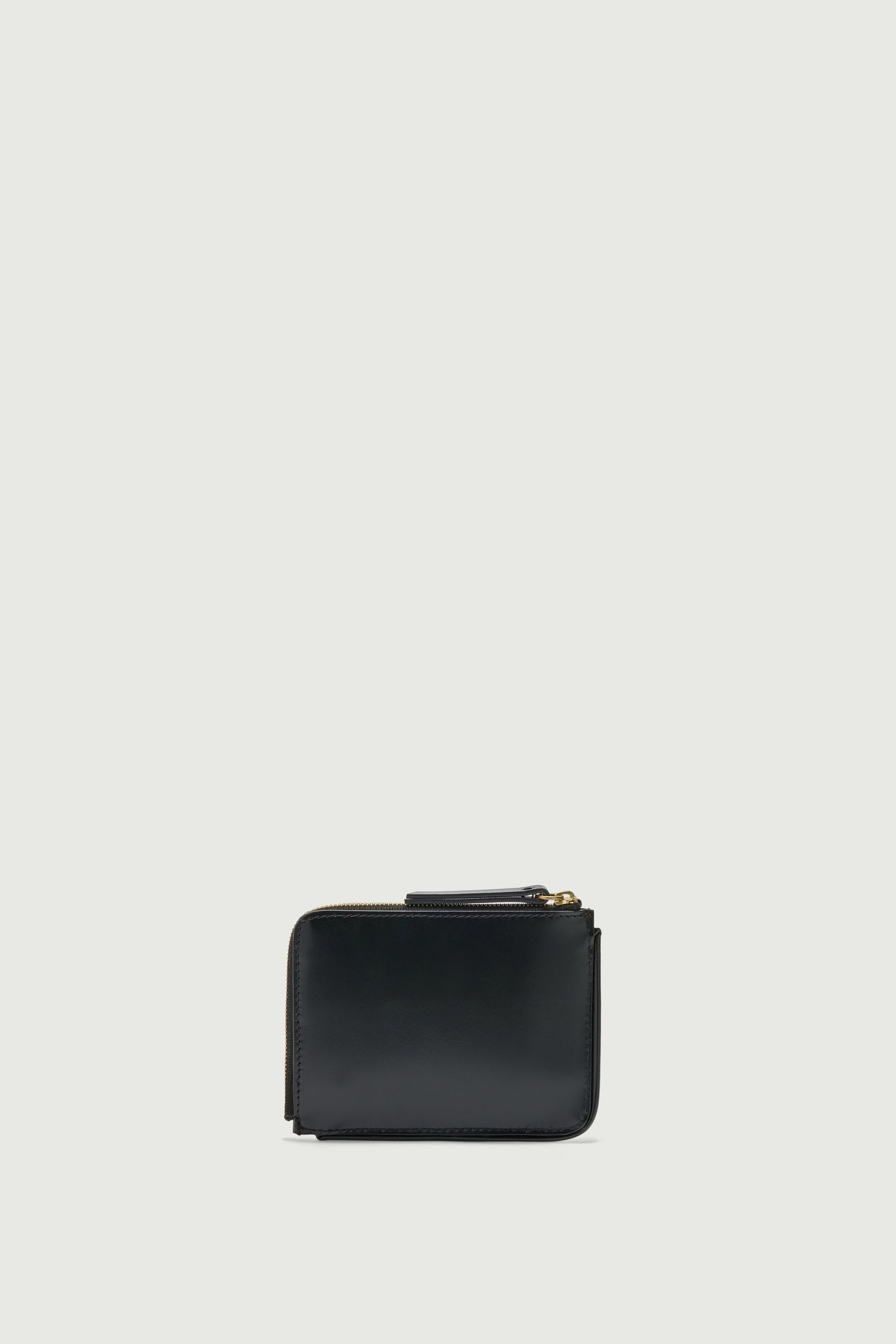 Talia Card Holder - Black - Leather - Women
