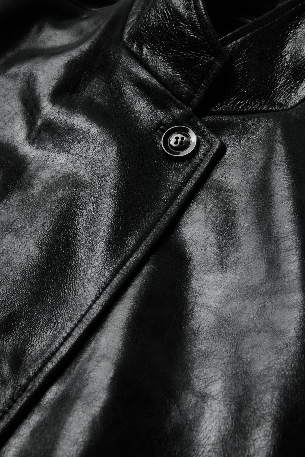 Luciano jacket - Black - Leather - Women vue 7